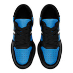 Custom Blue Black Carolina Shoes Personalized Sneaker FN032-D020389-5