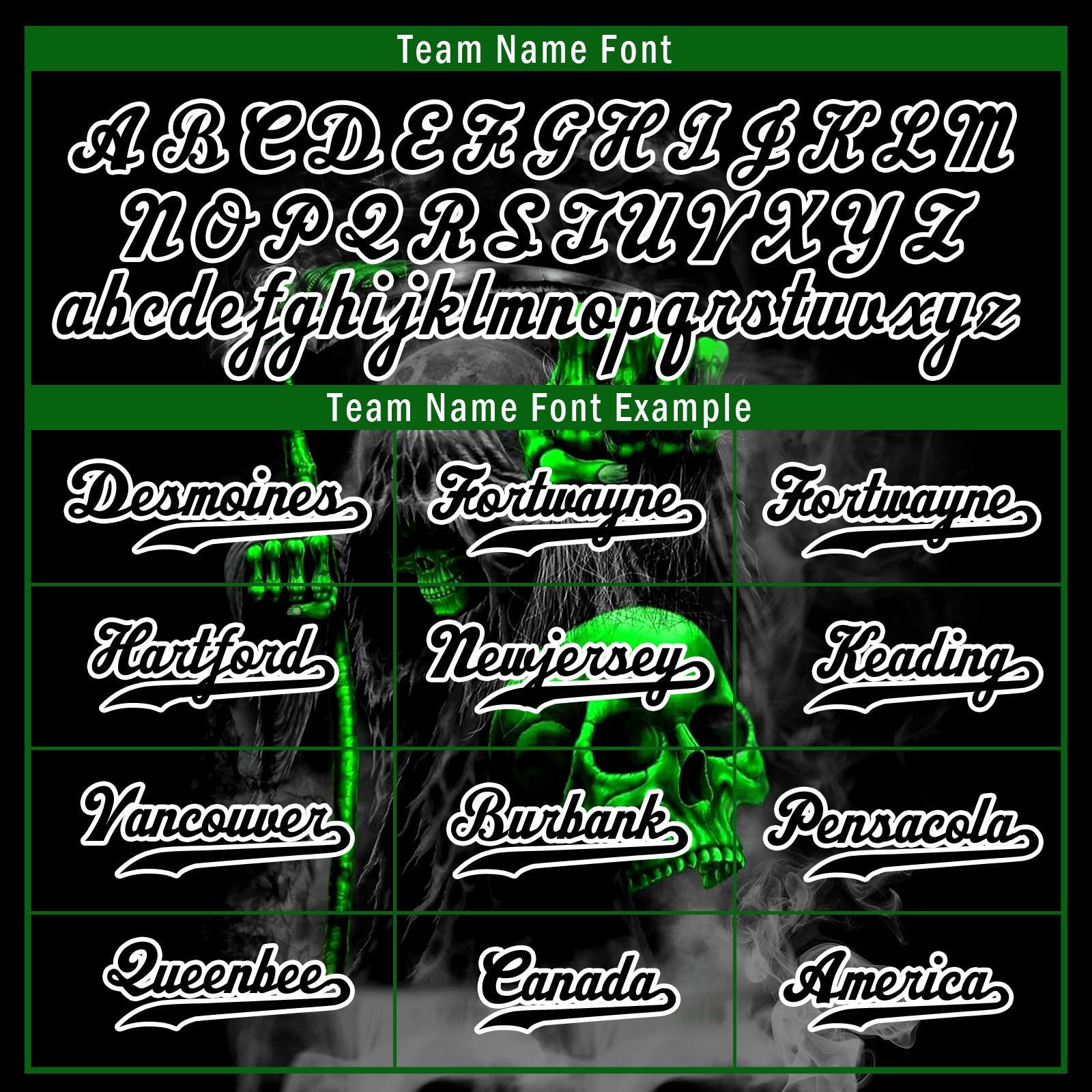 Custom Gothic Personalized Authentic Baseball Jersey BSBJ01-E06002