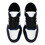 Custom Blue White Dallas Shoes Personalized Sneaker FN032-D020389-9