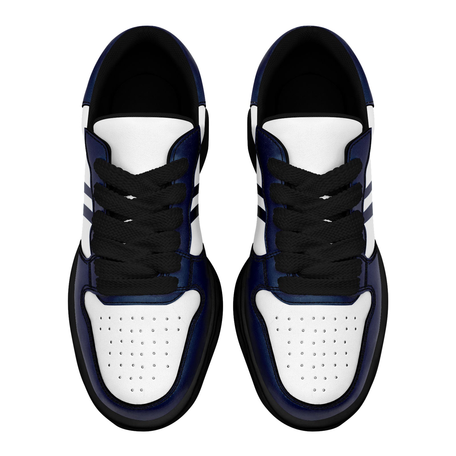Custom Blue White Dallas Shoes Personalized Sneaker FN032-D020389-9