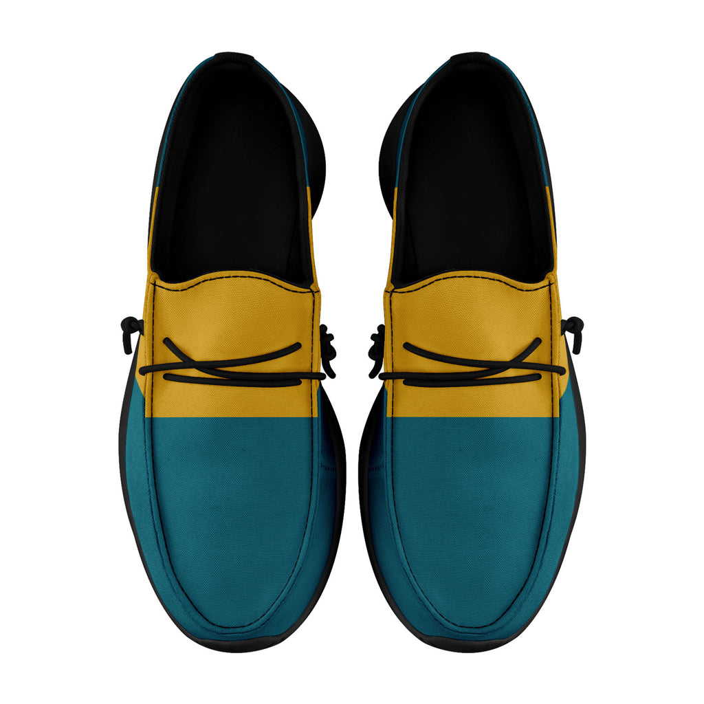 Custom Green Yellow Jacksonville Jacket and Sports Shoes Combo Offer Personalized Combo ZH-D020294-16