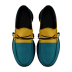 Custom Green Yellow Jacksonville Jacket and Sports Shoes Combo Offer Personalized Combo ZH-D020294-16