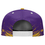 Custom Purple Yellow Minnesota Football Jersey and Hat Combo Offer Personalized Combo ZH-D020326-17