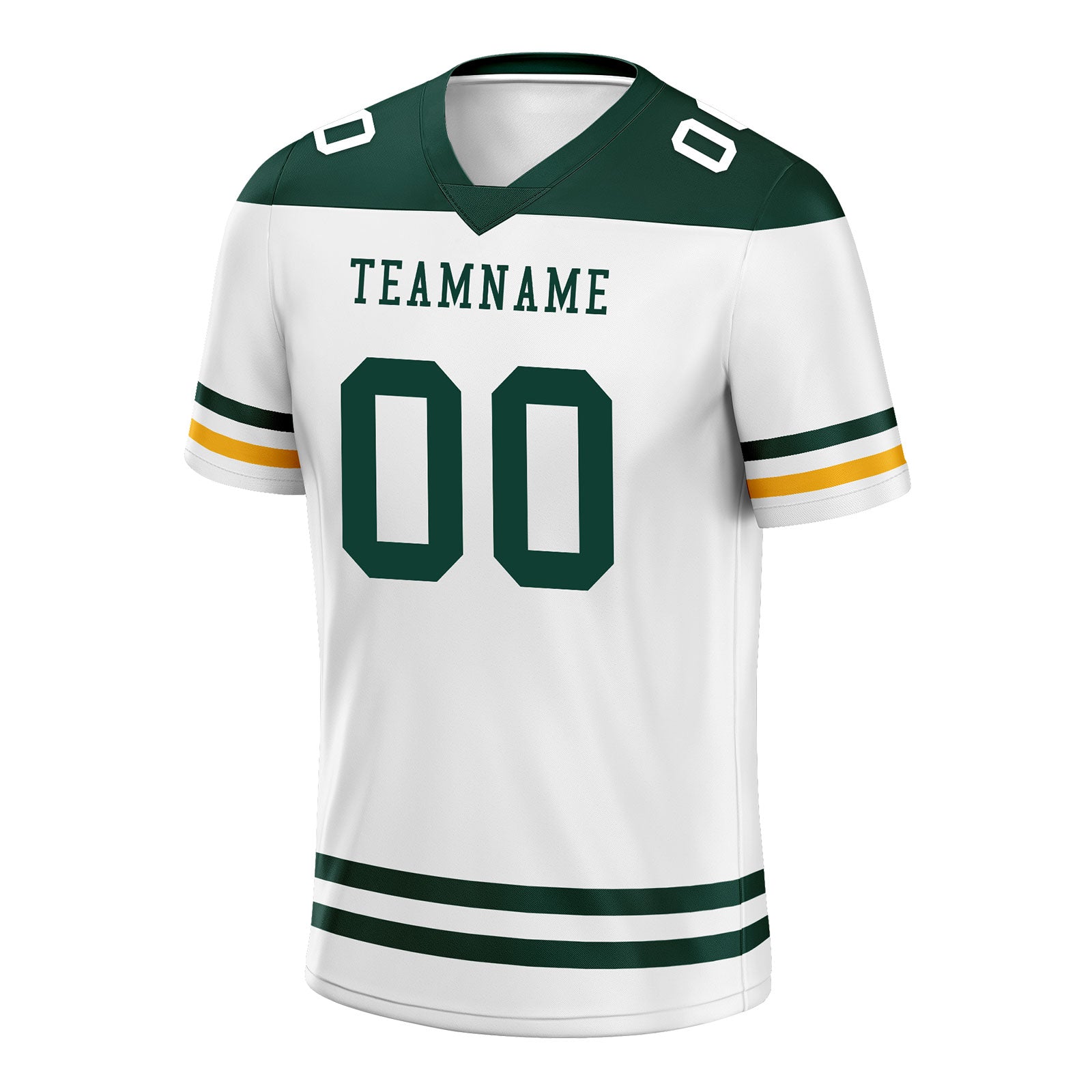 Custom Green Bay Personalized Authentic Football Jersey FBJ02-E0607-23