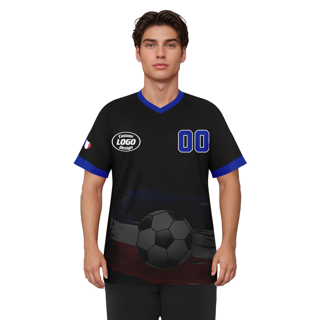 Custom France 2026 World Cup Football Shirt Customized Soccer Jersey for Fans Add Your Name & Number FZ190-F025083-5