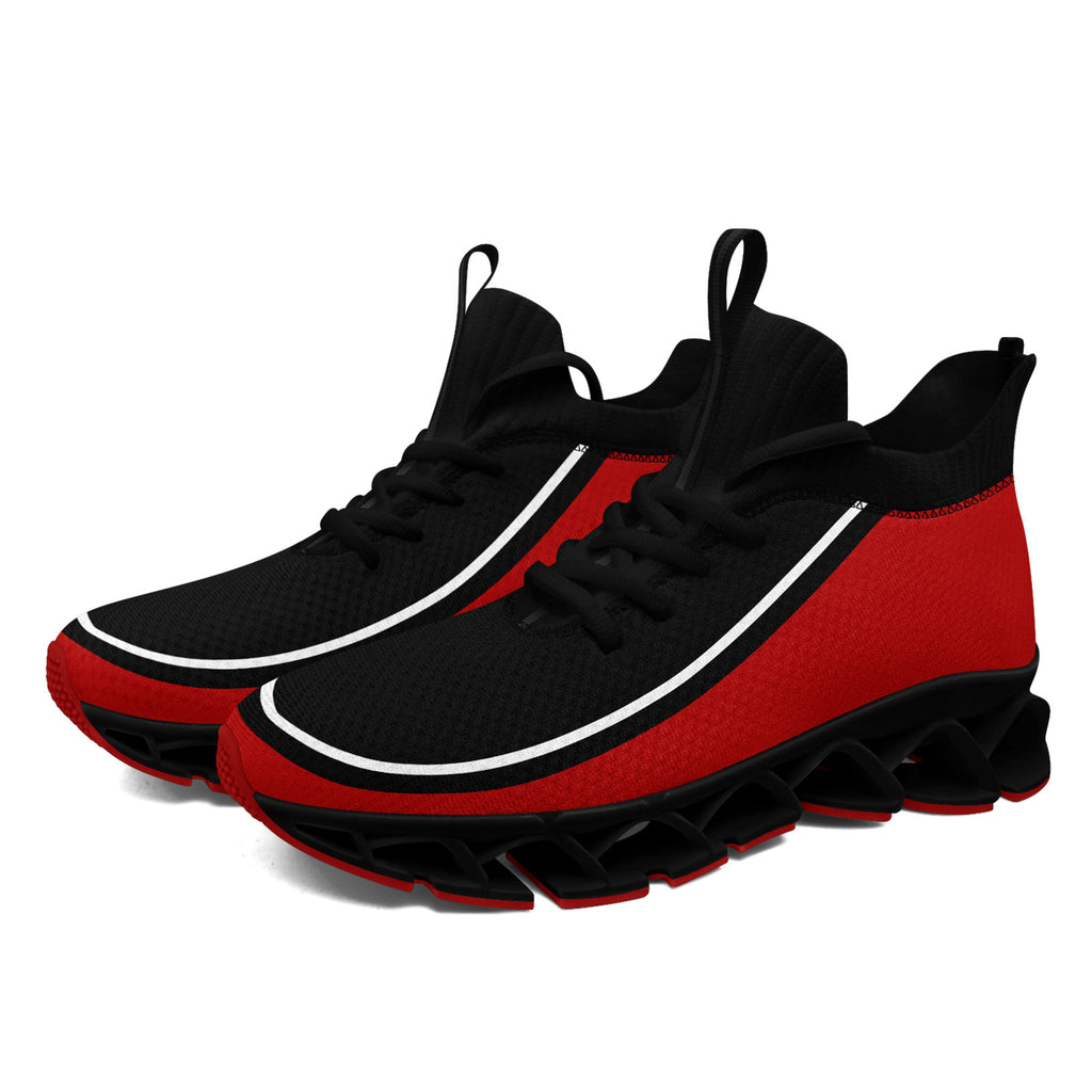 Custom Black Red Maxsoul Shoes Personalized Sneaker FN030XD-D020388-3