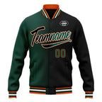 Custom Gradient Fashion Jacket Bomber Full-Snap Varsity Letterman Personalized Jacket FZ005-D028016-9