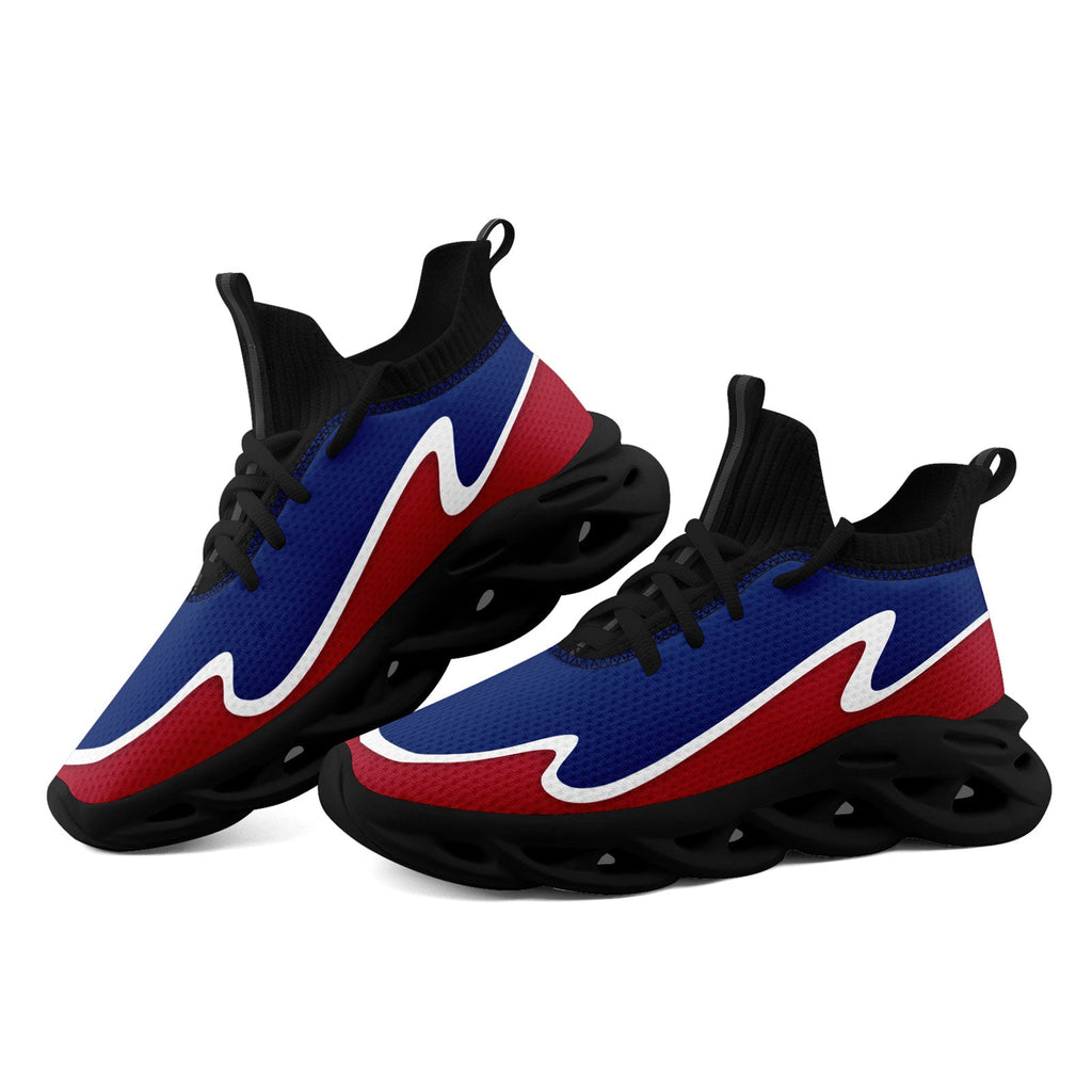 Custom Blue Red Maxsoul Shoes Personalized Sneaker FN030A-E020011-17