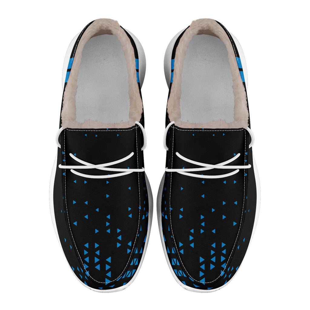 Custom Black Blue Carolina Shoes Personalized Sneaker FN042-D020279-5