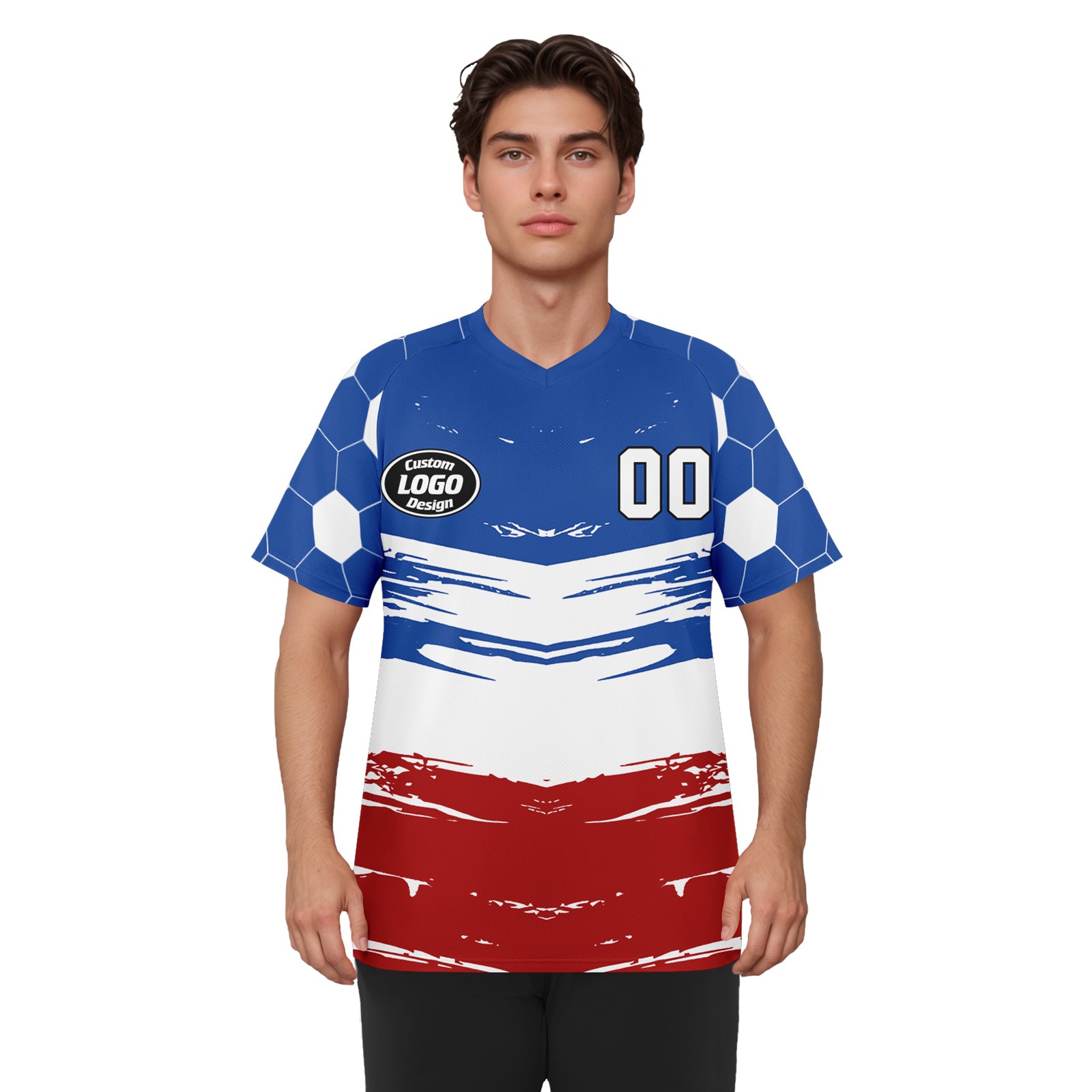 Custom France 2026 World Cup Football Shirt Customized Soccer Jersey for Fans Add Your Name & Number FZ190-F023107-13