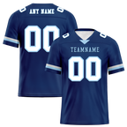 Custom Blue Classic Style Personalized Authentic Football Jersey FBJ02-bd0a70a7