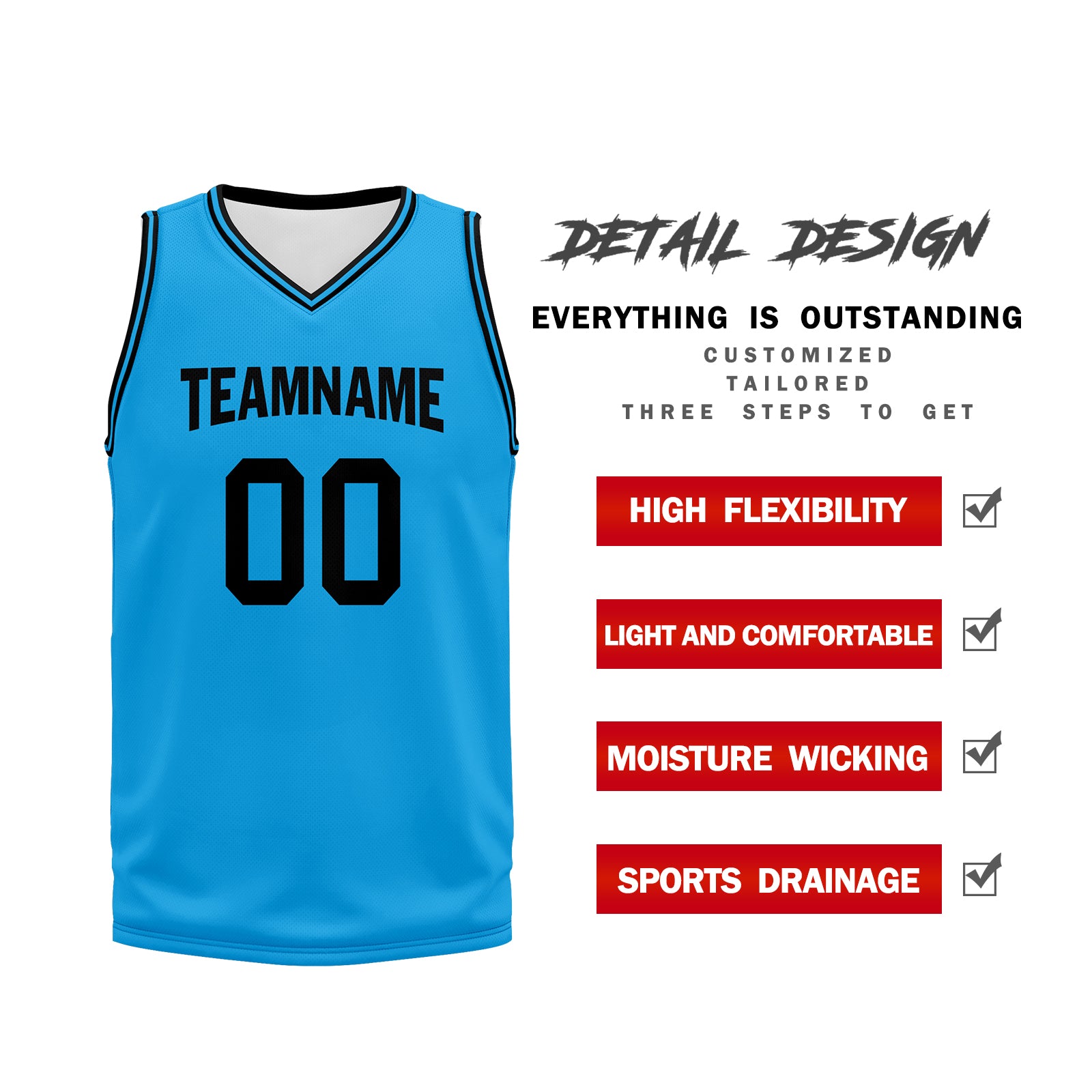 Custom Light Blue City Edition Personalized Sports Uniform Authentic Basketball Jersey BBJ01-D06101-13