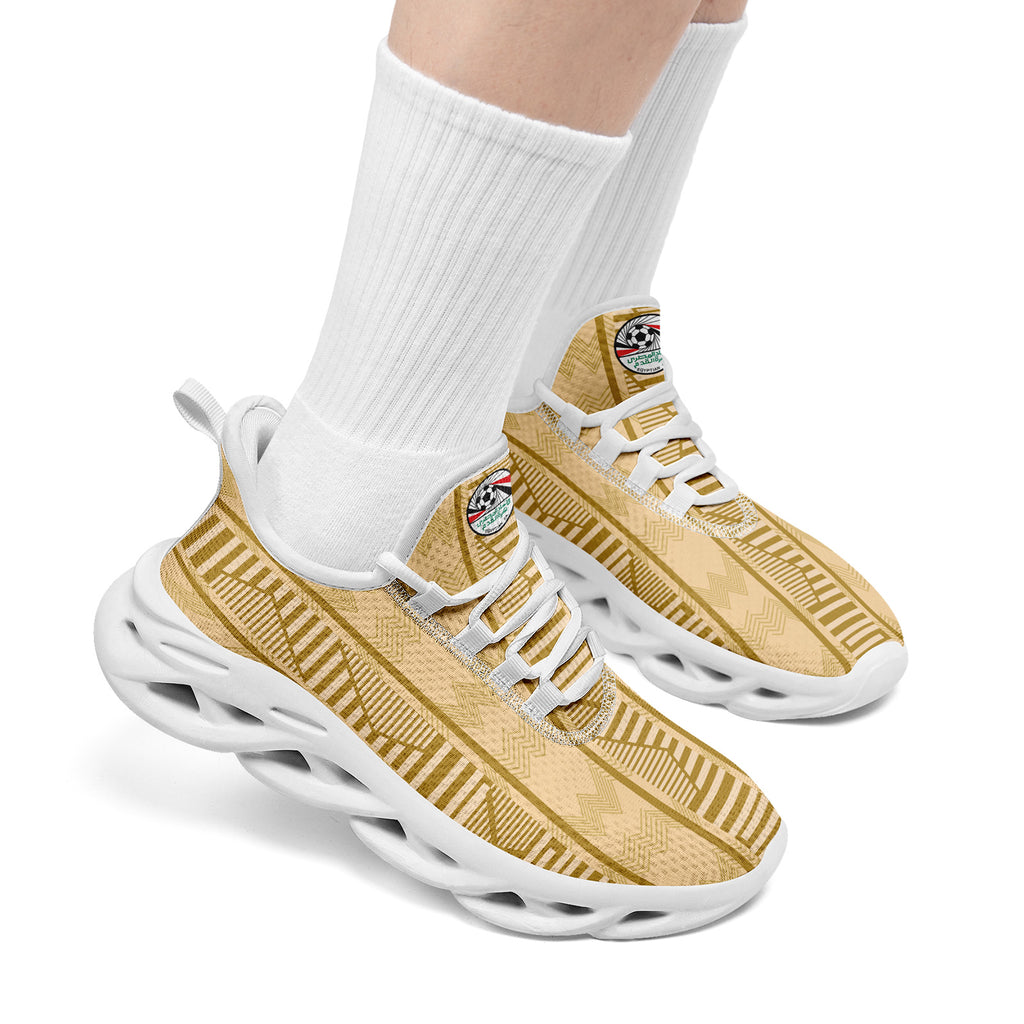 Custom Egypt 2026 World Cup Sneakers DIY Country Flag Running Shoes Lightweight Sport Shoes Gift for Football Fans Personalized Team Name and Logo FN003-F020041-2