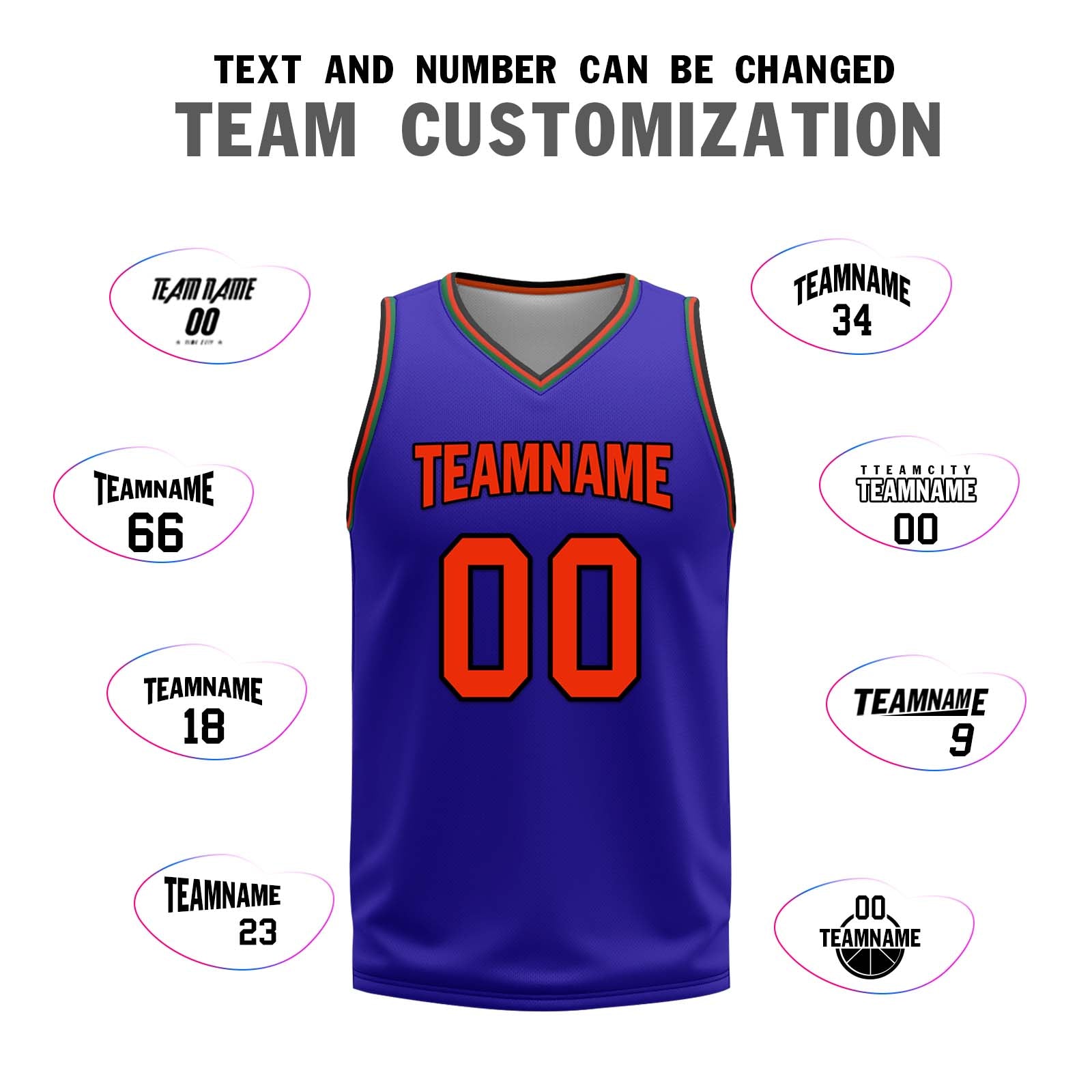 Custom Purple Green Orange Phoenix City Edition Personalized Reversible Basketball Set Sports Basketball Jersey BBJ01R-D0610-24