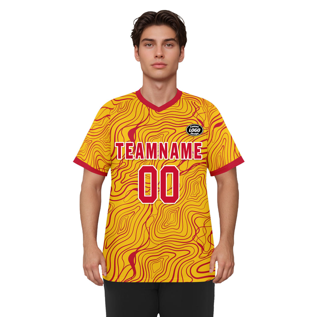 Custom Spain 2026 World Cup Football Shirt Customized Soccer Jersey for Fans Add Your Name & Number FZ190-F028084-1