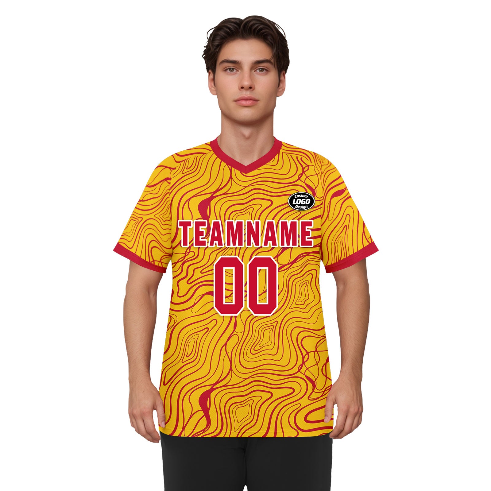 Custom Spain 2026 World Cup Football Shirt Customized Soccer Jersey for Fans Add Your Name & Number FZ190-F028084-1