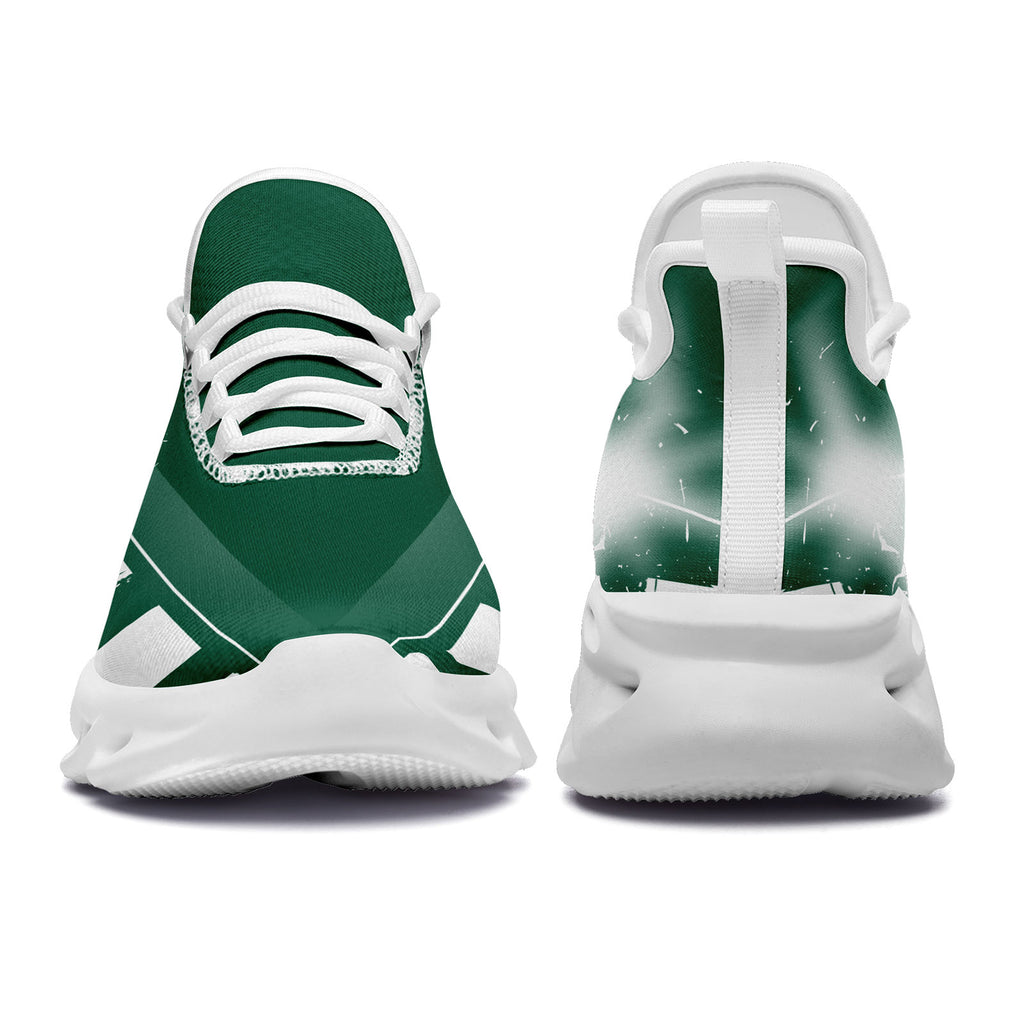 Custom Green White New York MaxSoul Shoes and Hat Combo Offer Personalized Combo ZH-D020264-28