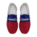 Custom White Red Blue New York Jacket and Sports Shoes Combo Offer Personalized Combo ZH-D020294-21