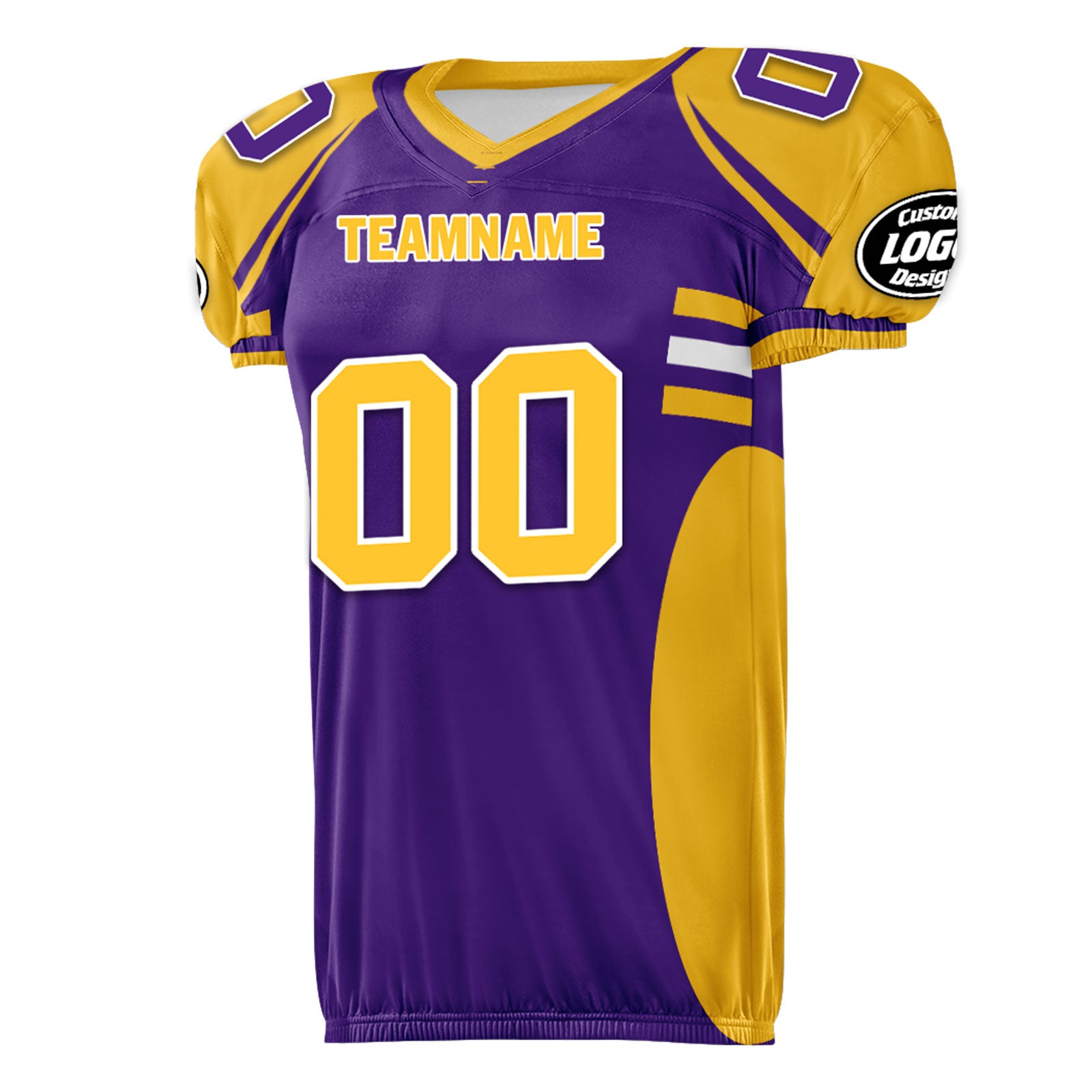 Custom Purple White Minnesota High-Performance American Football Jersey FBJ06-D023001-17