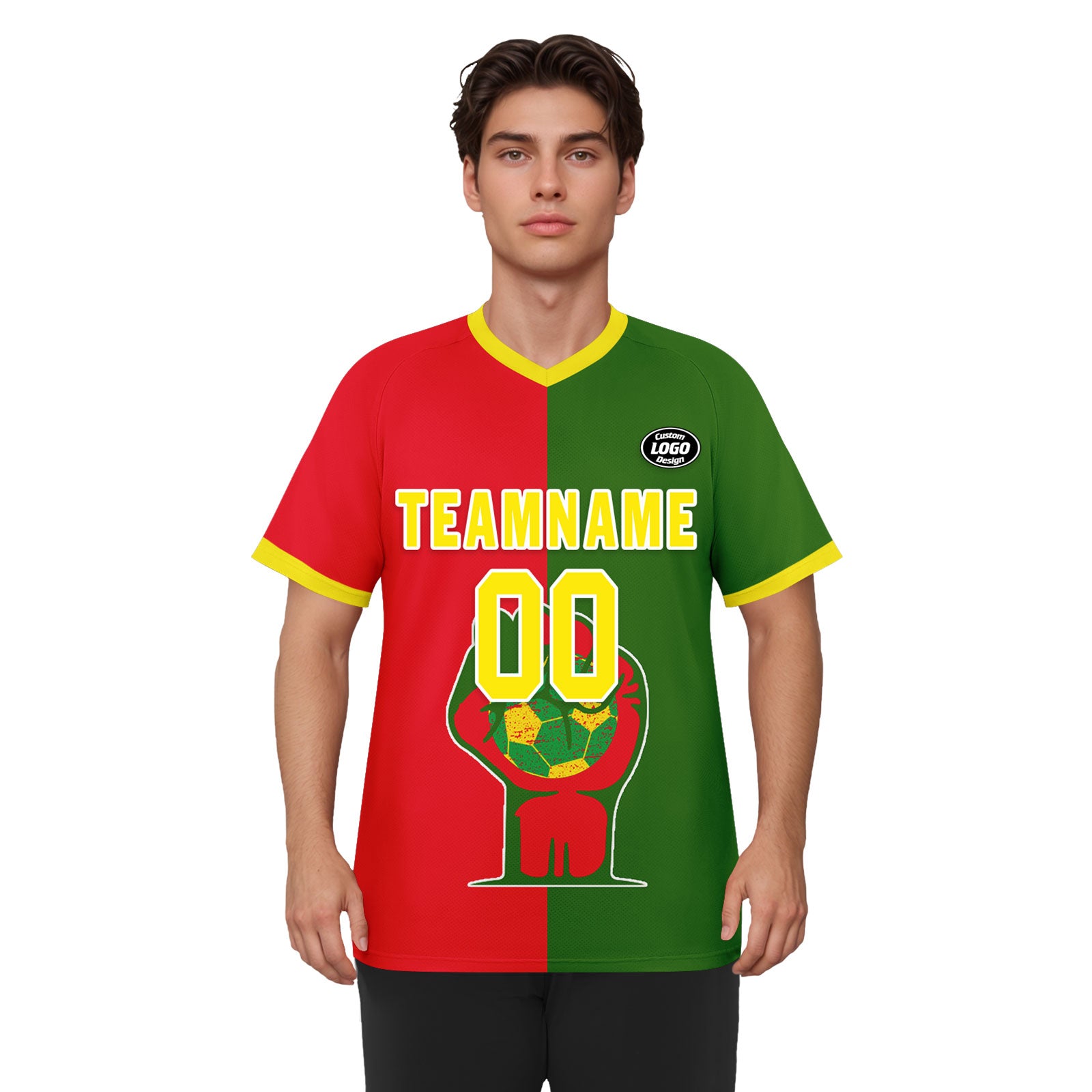 Custom Portugal 2026 World Cup Football Shirt Customized Soccer Jersey for Fans Add Your Name & Number FZ190-F028094-2