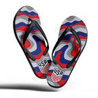 Custom United States 2026 World Cup Sneakers DIY Country Flag Running Shoes Lightweight Sport Shoes Gift for Football Fans Personalized Team Name and Logo FN058-F028041-6