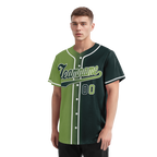 Custom Green Gradient Fashion Personalized Authentic Baseball Jersey BSBJ01-D0a708c