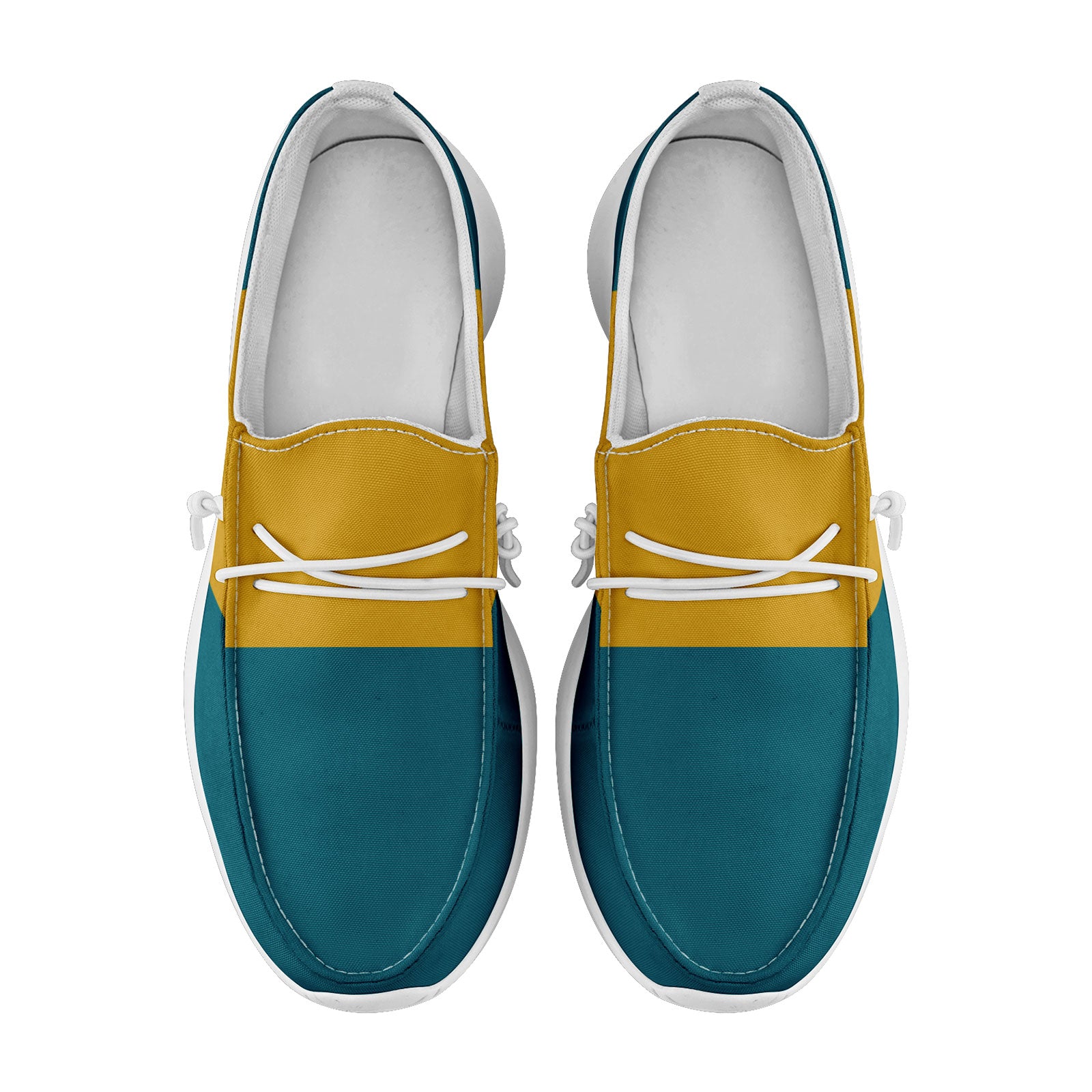 Custom Green Yellow Jacksonville Jacket and Sports Shoes Combo Offer Personalized Combo ZH-D020294-16