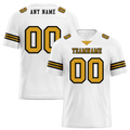 Custom White Classic Style Personalized Authentic Football Jersey FBJ02-bd0a70a0