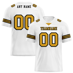 Custom White Classic Style Personalized Authentic Football Jersey FBJ02-bd0a70a0