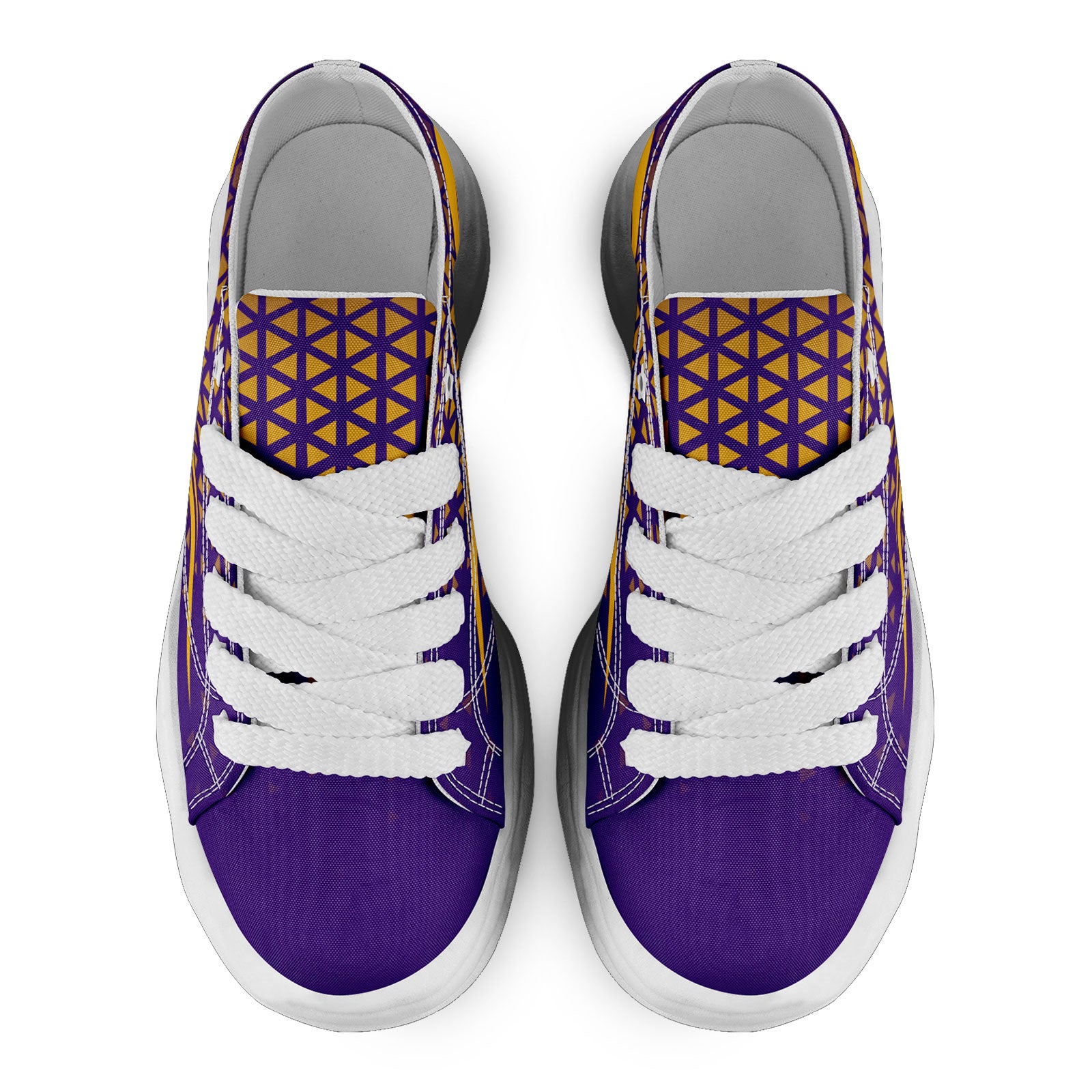 Custom Purple White Minnesota Football Jersey and Sports Shoes Combo Offer Personalized Combo ZH-D023031-17