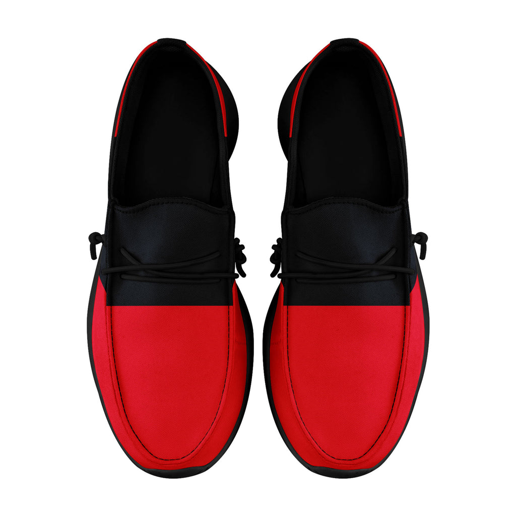 Custom Red Blue Houston Jacket and Sports Shoes Combo Offer Personalized Combo ZH-D020294-12