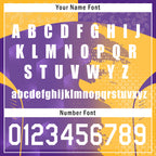 Custom Purple Yellow Soccer Sets Jersey Personalized SCJ101-D020210-10