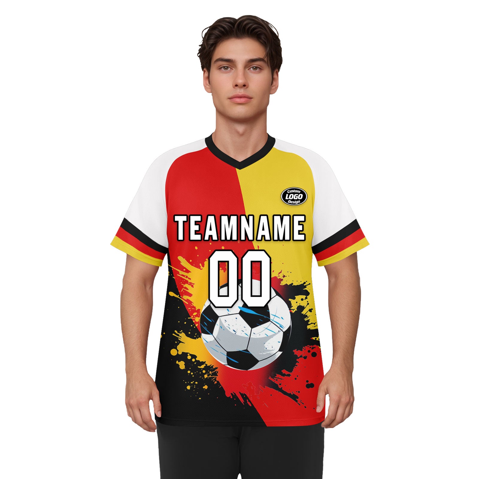 Custom Germany 2026 World Cup Football Shirt Customized Soccer Jersey for Fans Add Your Name & Number FZ190-F028093-6