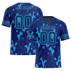 Custom Camo Personalized Authentic Football Jersey FBJ02-D06117