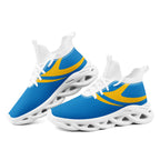 Custom Blue Los Angeles Football Jersey and Sports Shoes Combo Offer Personalized Combo ZH-D025008-24