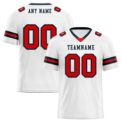 Custom White Classic Style Personalized Authentic Football Jersey FBJ02-bd0a70b7