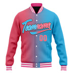 Custom Split Fashion Jacket Bomber Full-Snap Varsity Letterman Personalized Jacket FZ005-D028014-9