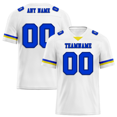 Custom White Classic Style Personalized Authentic Football Jersey FBJ02-bd0a7008