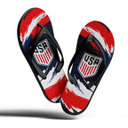 Custom United States 2026 World Cup Sneakers DIY Country Flag Running Shoes Lightweight Sport Shoes Gift for Football Fans Personalized Team Name and Logo FN058-F028041-18