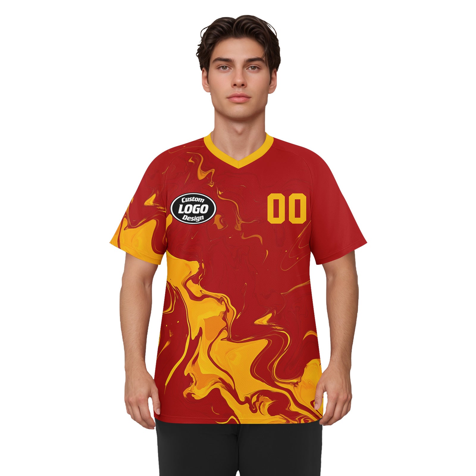 Custom Spain 2026 World Cup Football Shirt Customized Soccer Jersey for Fans Add Your Name & Number FZ190-F009153-2