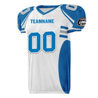 Custom Blue White Michigan High-Performance American Football Jersey FBJ06-D023001-11
