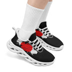 Custom Japan 2026 World Cup Sneakers DIY Country Flag Running Shoes Lightweight Sport Shoes Gift for Football Fans Personalized Team Name and Logo FN003-F025044-1