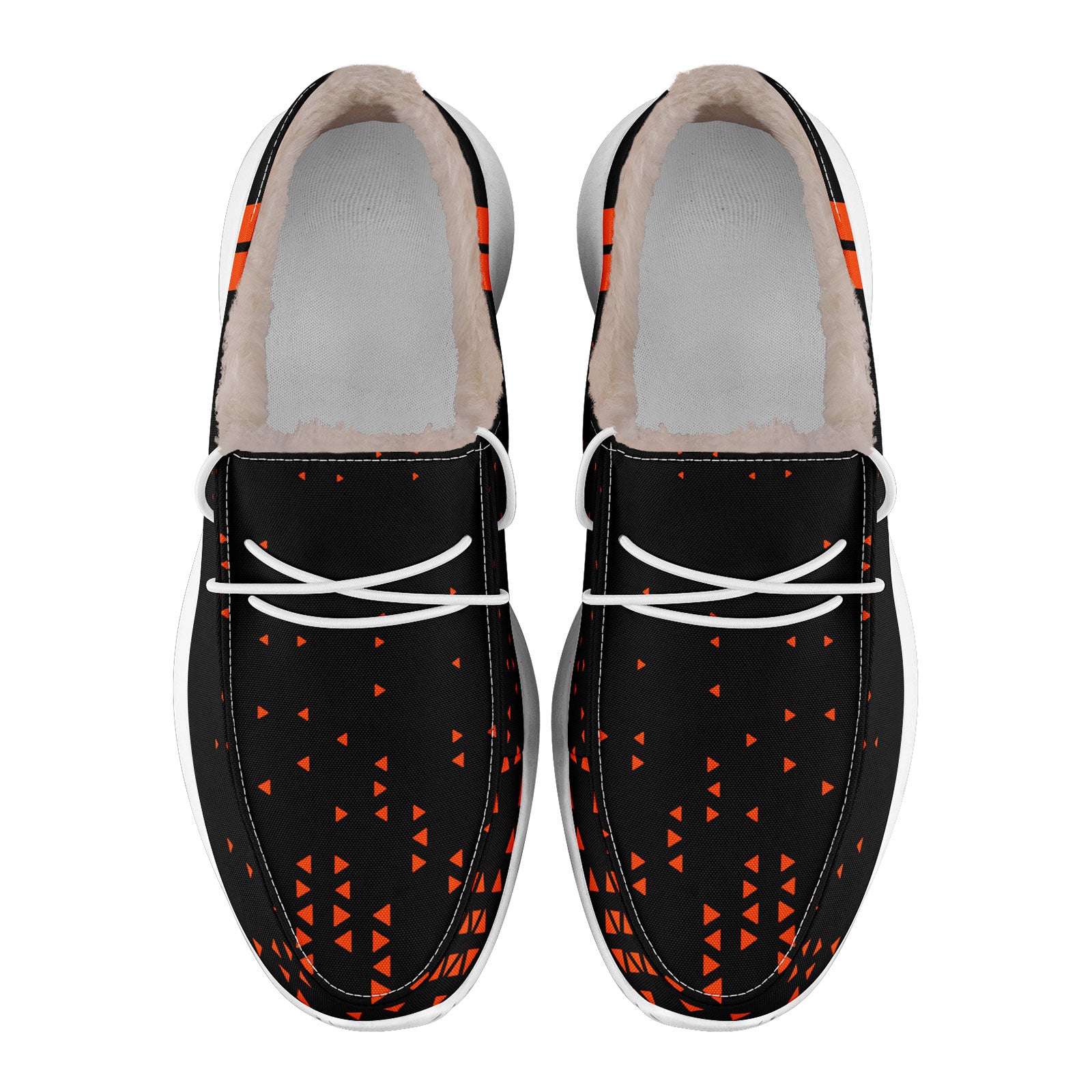Custom Black Orange Cincinnati Shoes Personalized Sneaker FN042-D020279-6