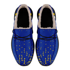 Custom Blue Yellow Los Angeles Shoes Personalized Sneaker FN042-D020279-15