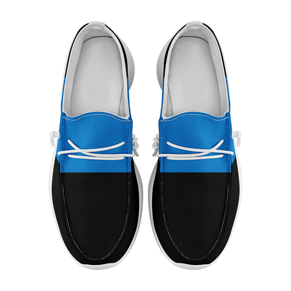 Custom Black Blue Carolina Jacket and Sports Shoes Combo Offer Personalized Combo ZH-D020294-5