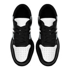 Custom Black Gray Las Vegas Shoes Personalized Sneaker FN032-D020389-20