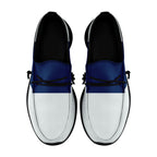 Custom White Blue Indianapolis Jacket and Sports Shoes Combo Offer Personalized Combo ZH-D020294-14