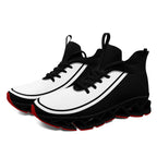 Custom Black White Maxsoul Shoes Personalized Sneaker FN030XD-D020388-8
