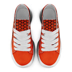Custom Black Orange Ohio Shoes Personalized Sneaker FN038-D023003-6 Custom Online