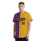 Custom Stripe Fashion Personalized Authentic Baseball Jersey BSBJ01-E06043-9